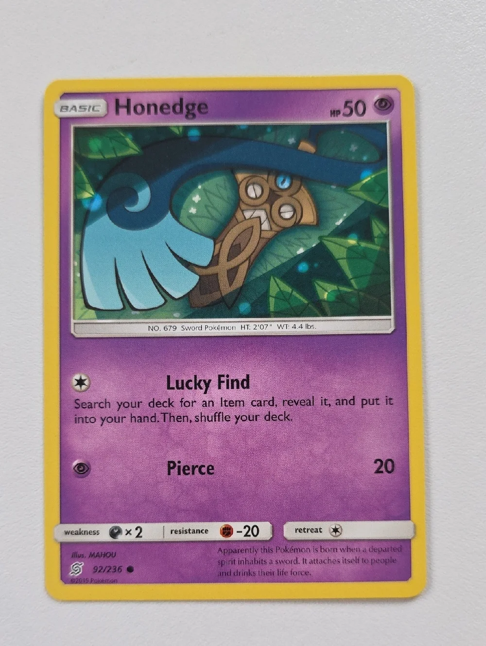 Pokemon Honedge And Doublade Trading Cards